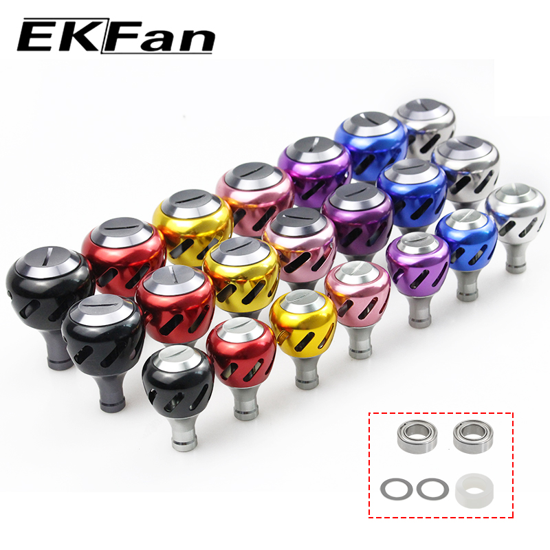 Trolling Reel - EKFan ลูกบิดรอกตกปลาแบบสปินนิ่งและเบทคาสติ้ง อะลูมิเนียมอัลลอย สำหรับรอก DAI/SHI ซีรีส์ต่ำกว่า