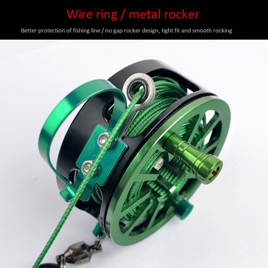 ตกปลา Stringer สแตนเลสตกปลาล็อ - Fly Reel บทวิจารณ์และราคา