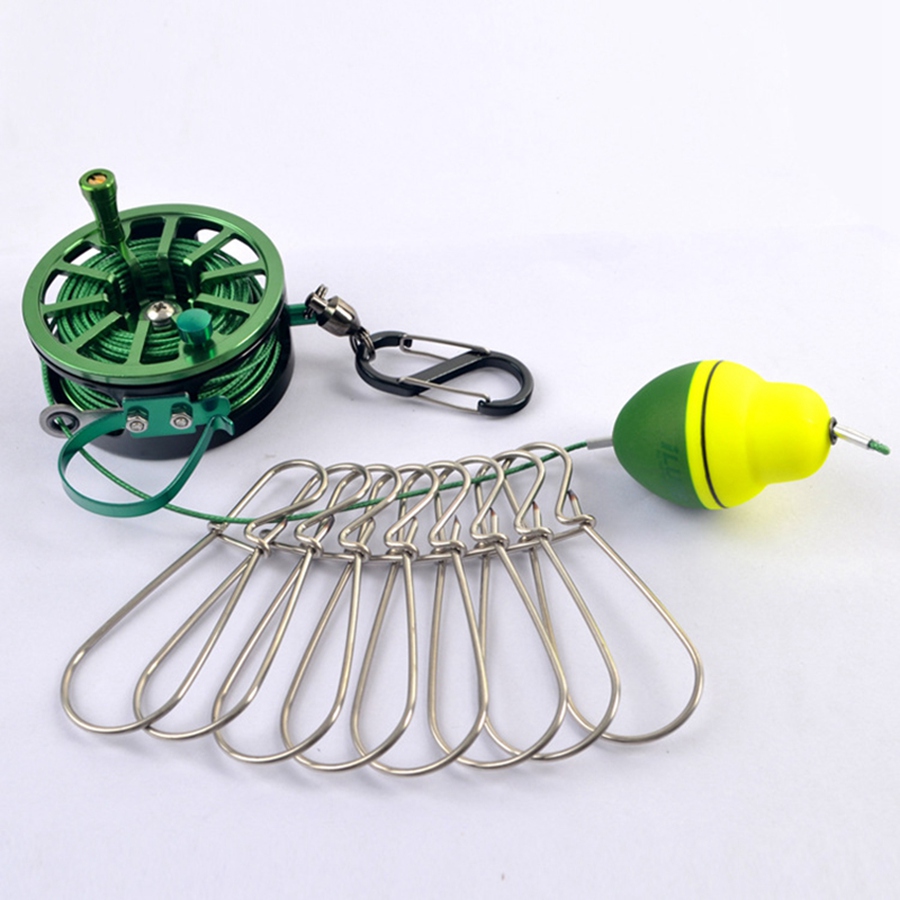 ตกปลา Stringer สแตนเลสตกปลาล็อ - Fly Reel บทวิจารณ์และราคา