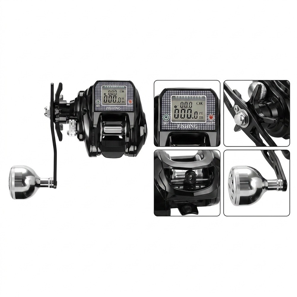 รอกเบทคาสติ้งดิจิทัล S200 ให้ก - Fly Reel บทวิจารณ์และราคา